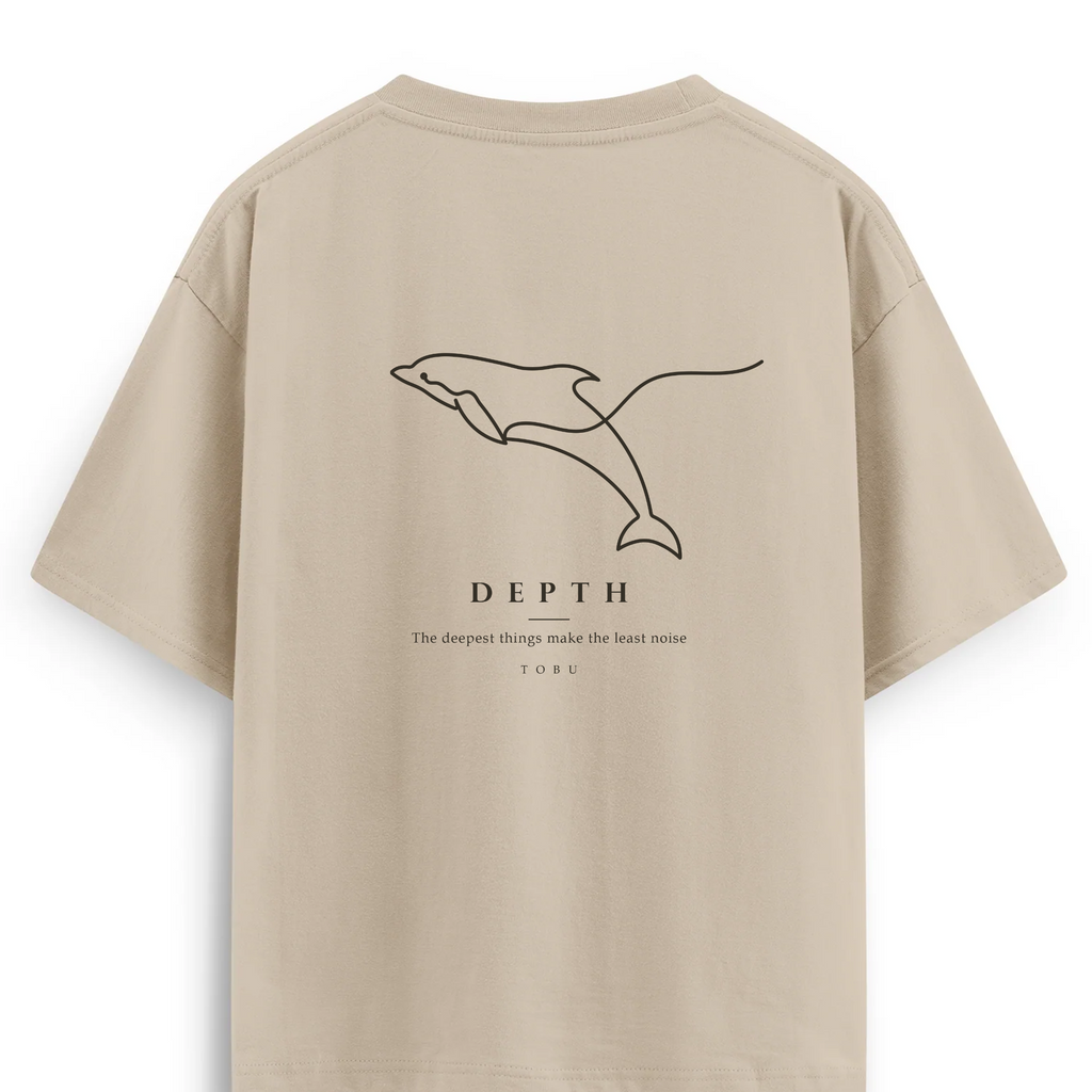 Oversize T-shirt / Instinct/ Depth