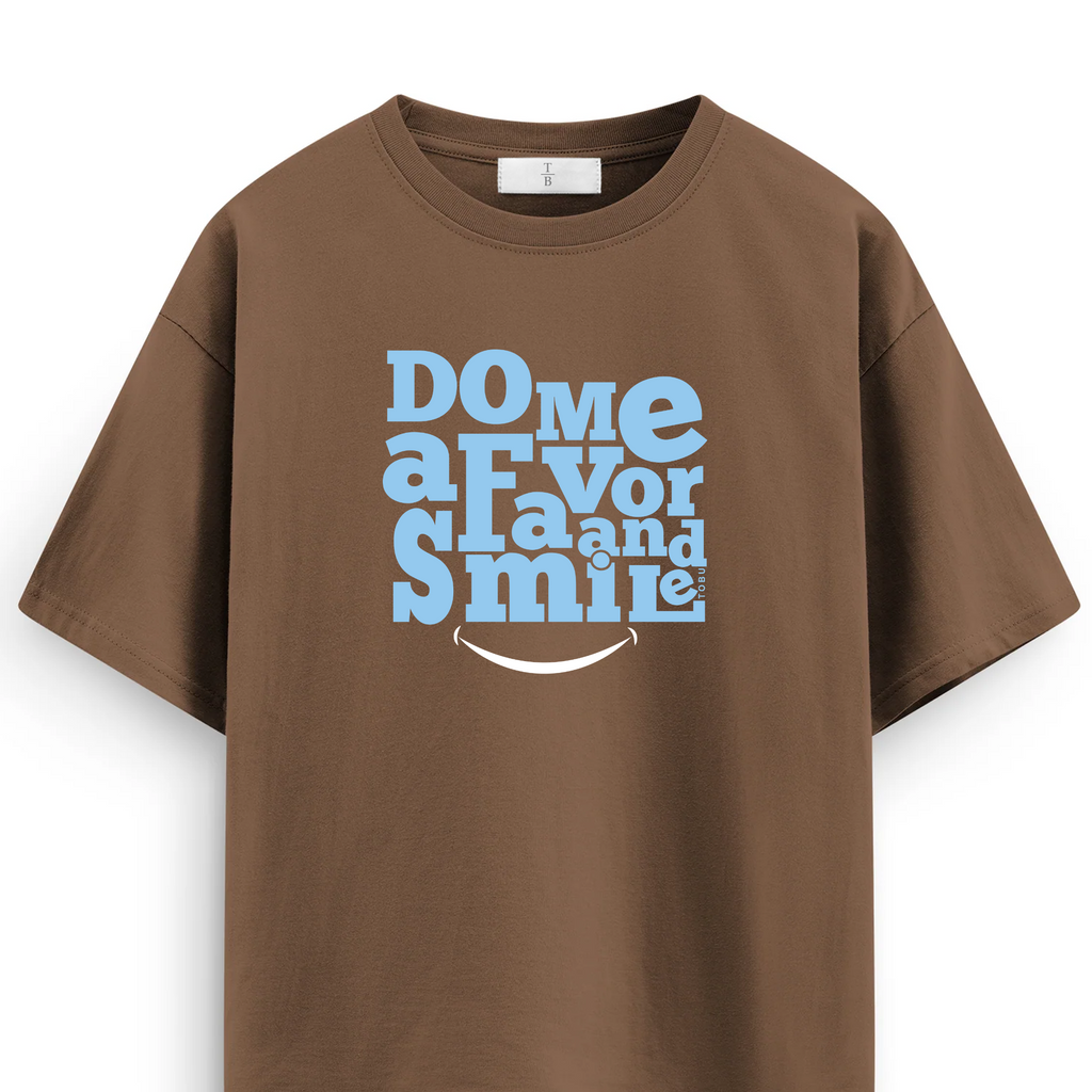 Oversize T-shirt / Mindset / Smile