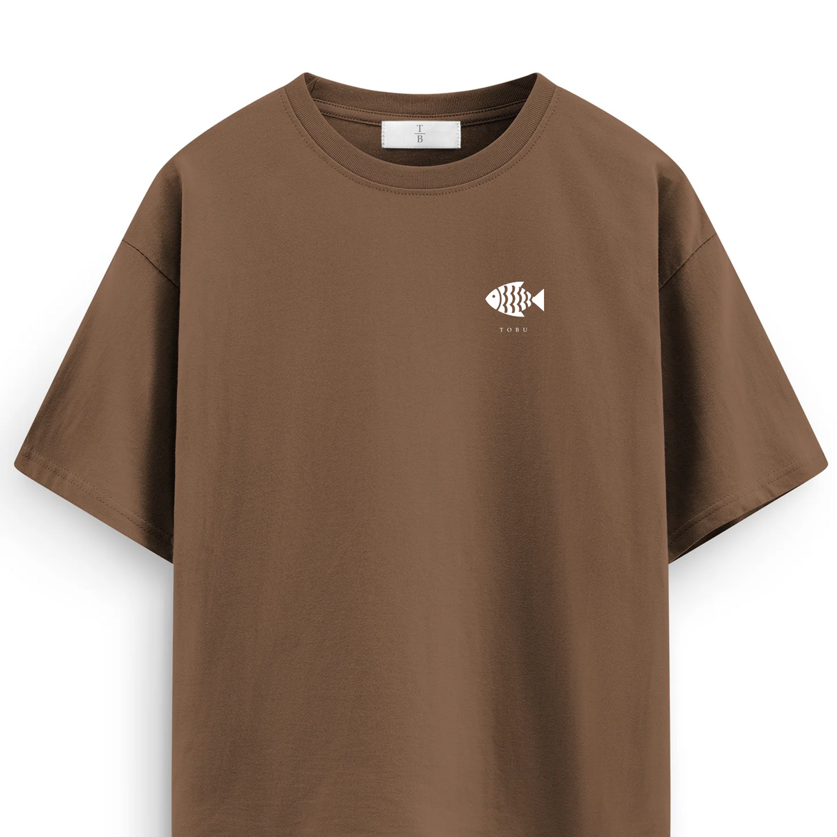 Oversize T-shirt / Tobu Studio / Traditional fish
