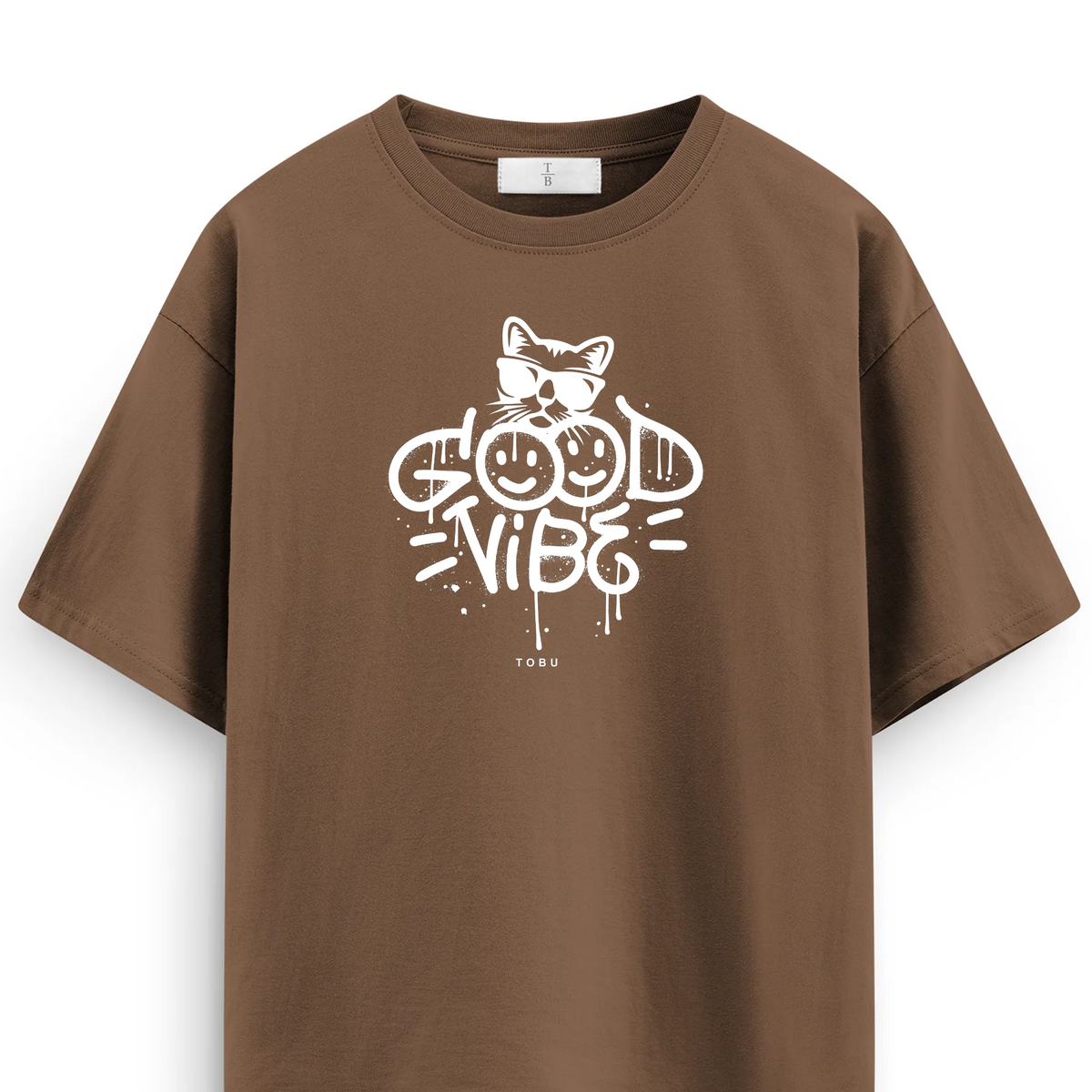Oversize T-shirt / Mindset / Good Vibes