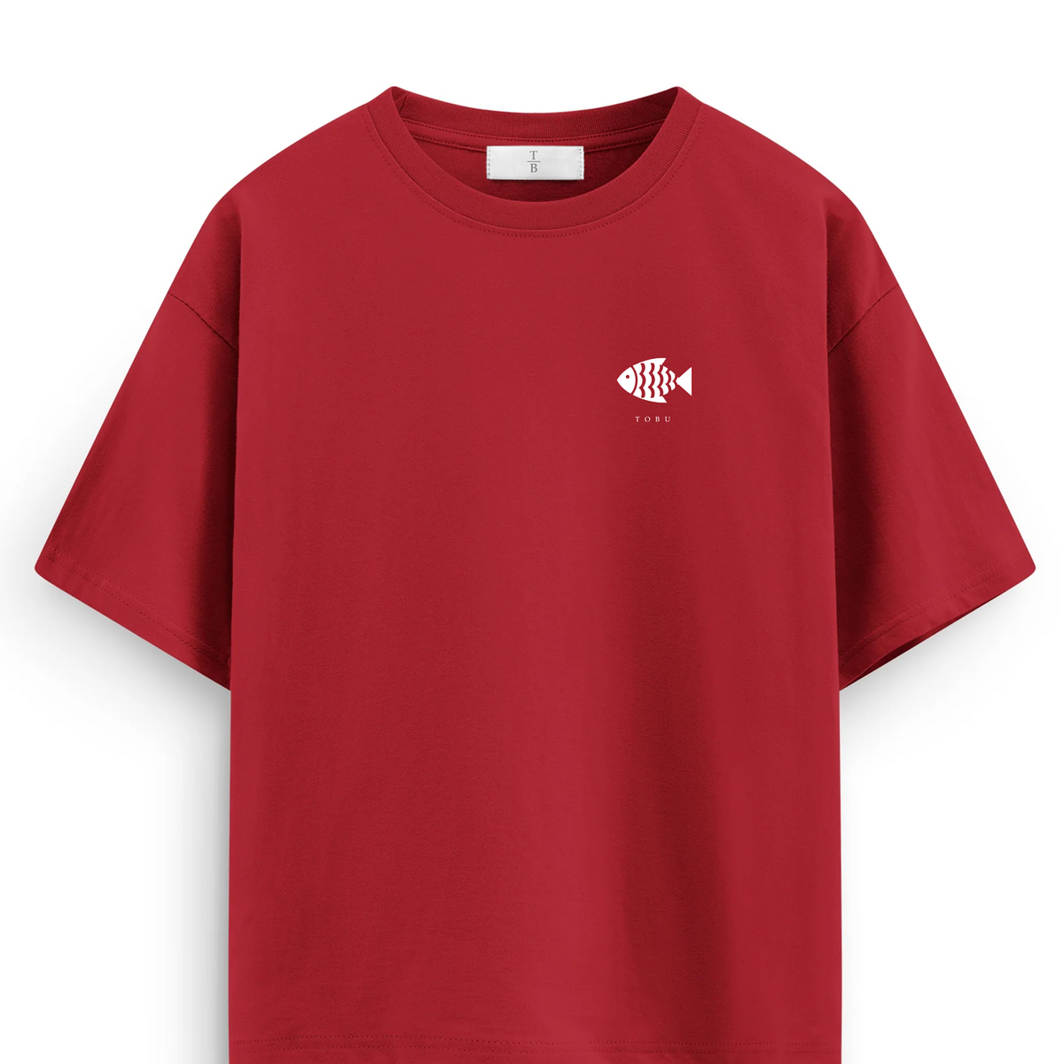 Oversize T-shirt / Tobu Studio / Traditional fish