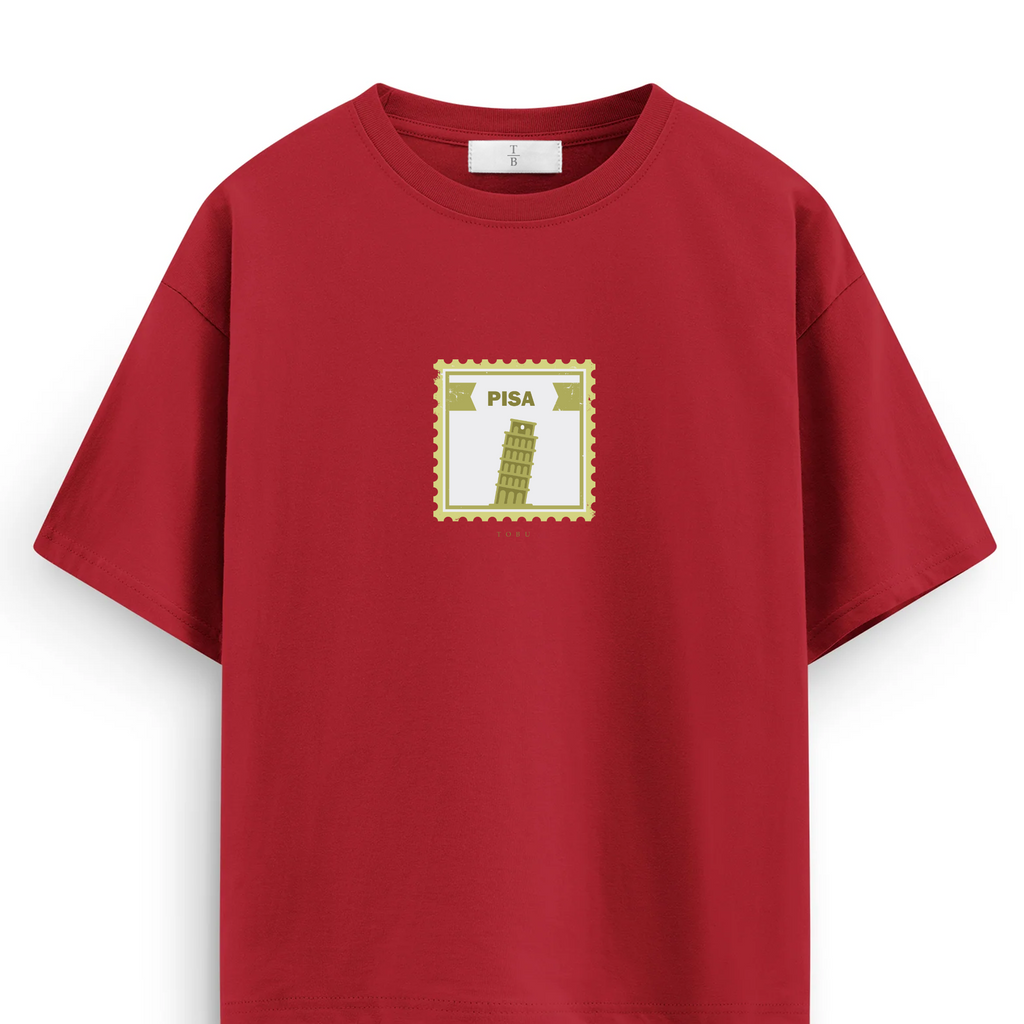Oversize T-shirt / Tobu Studio / Pısa