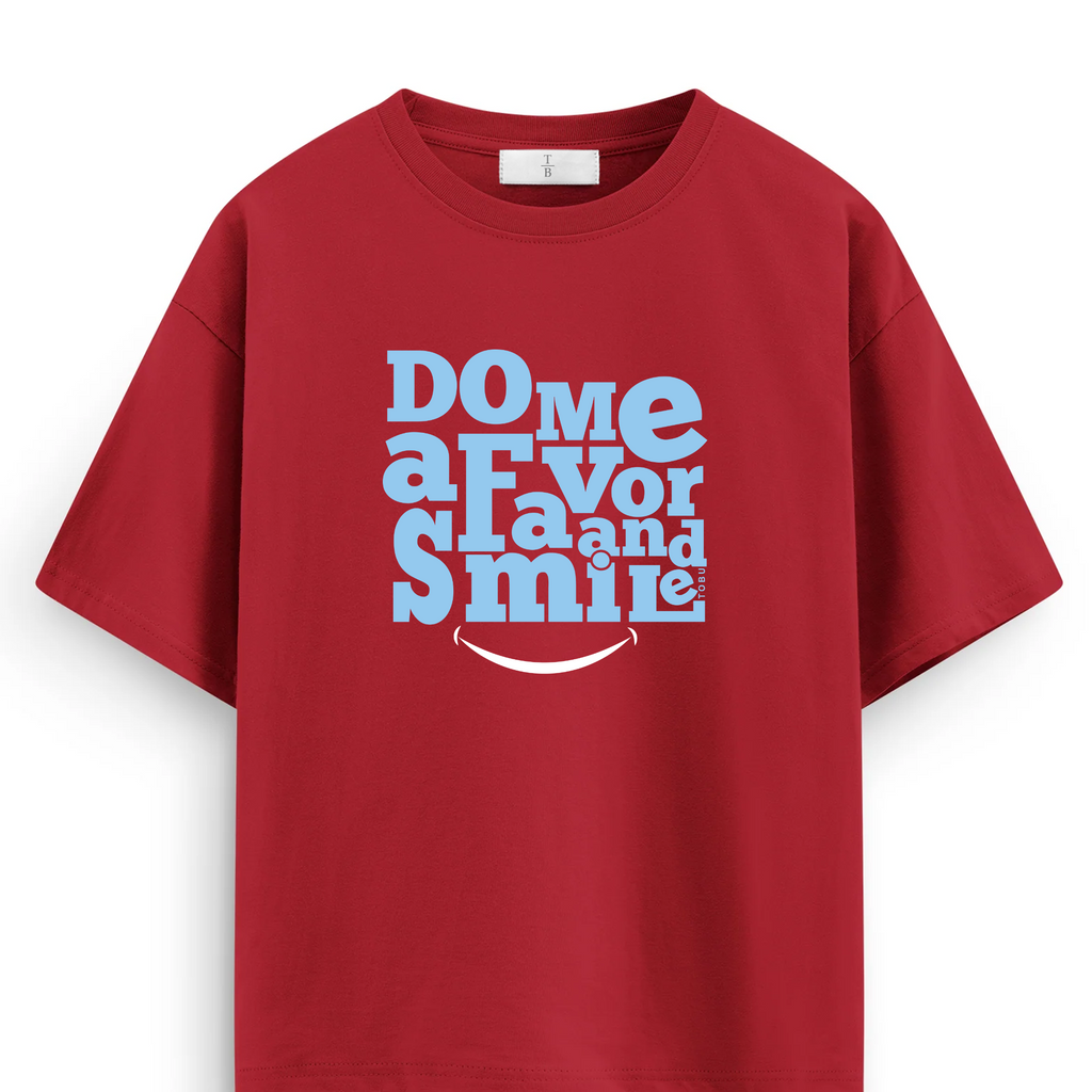 Oversize T-shirt / Mindset / Smile