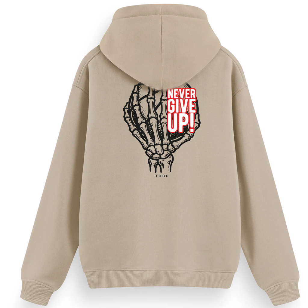 Regular Hoodie / Never Give up