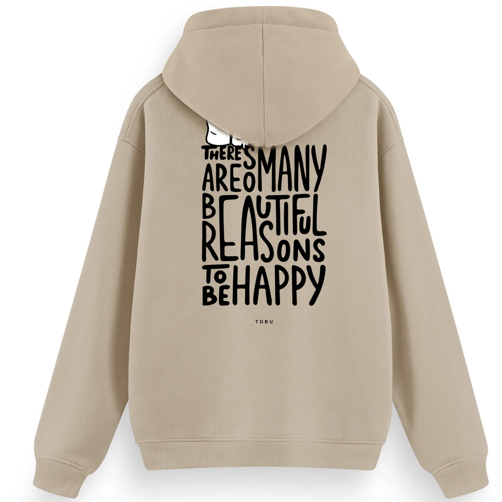 Regular Hoodie /  To Be Happy