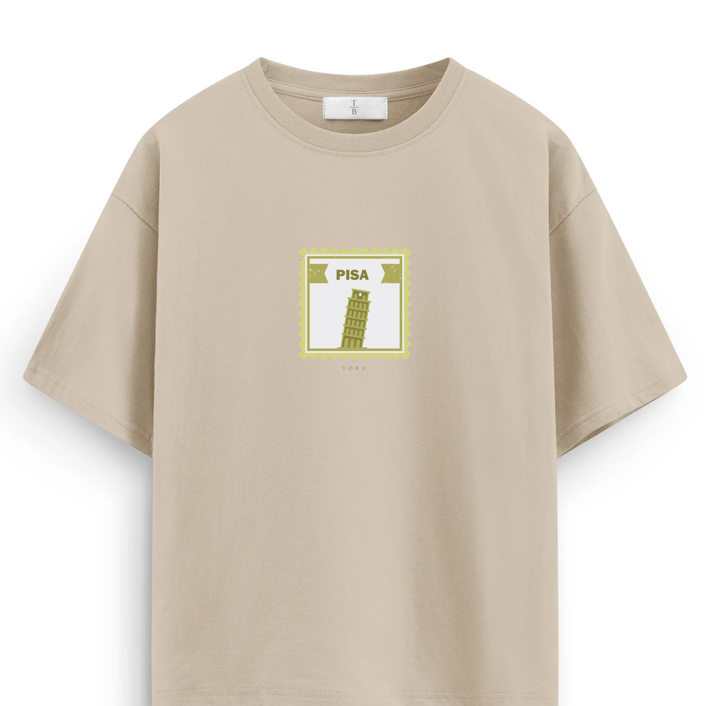 Oversize T-shirt / Tobu Studio / Pısa