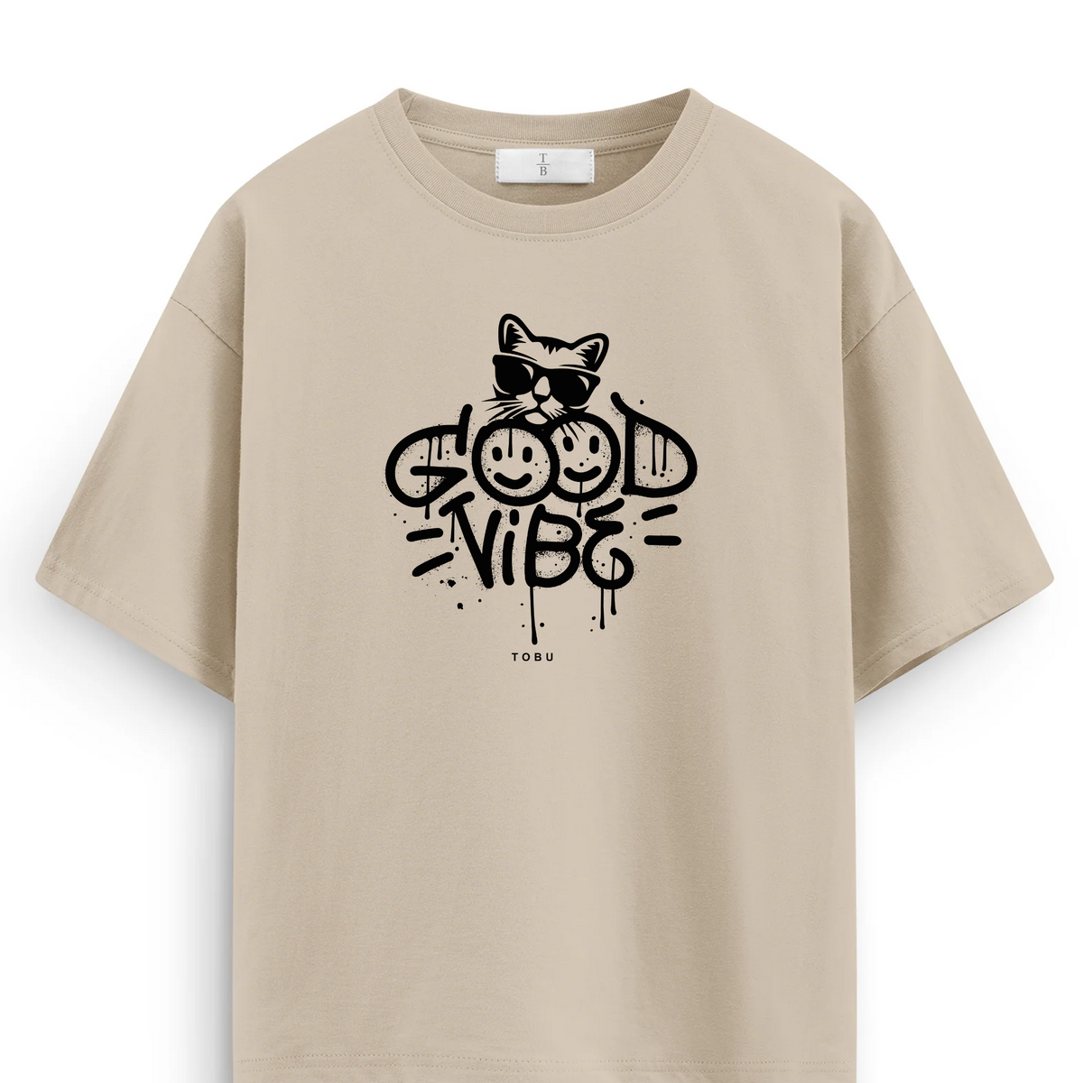 Oversize T-shirt / Mindset / Good Vibes