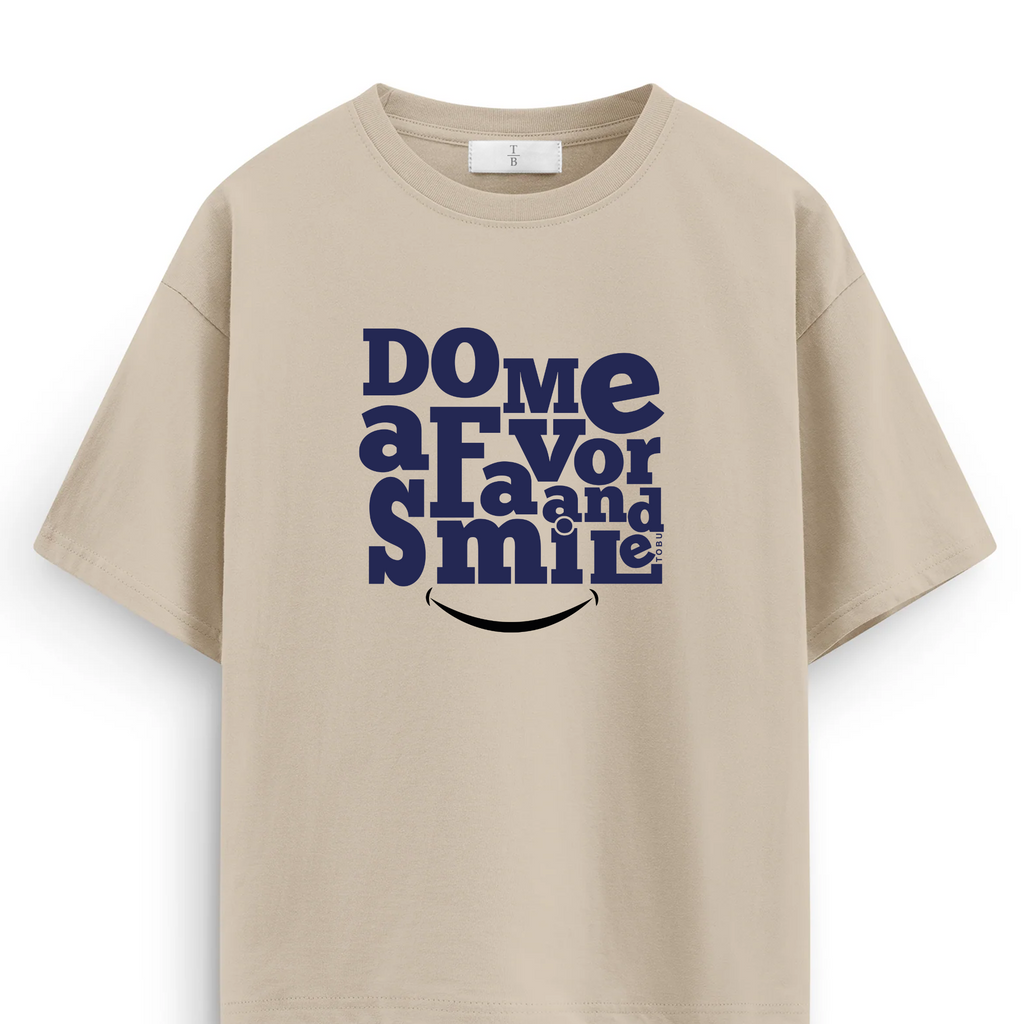 Oversize T-shirt / Mindset / Smile