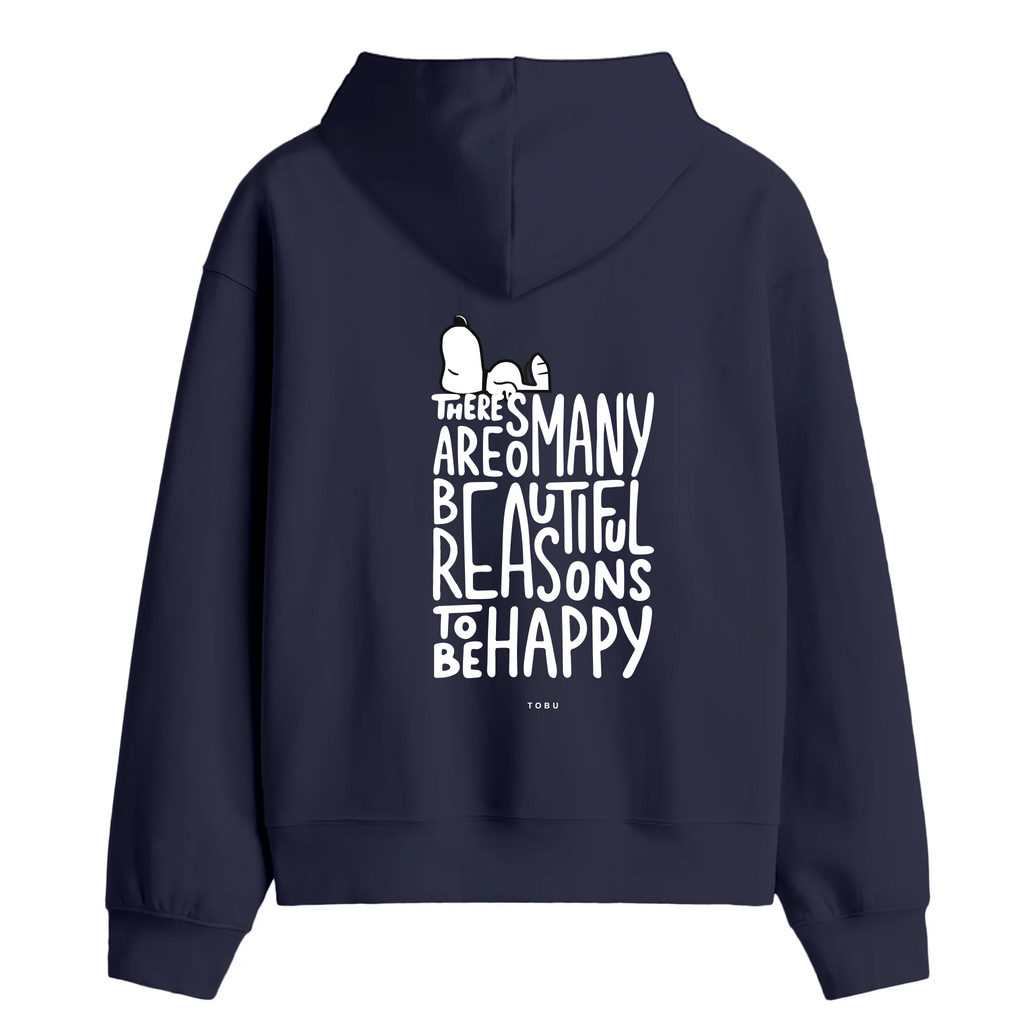 Oversize Hoodie / Mindset / To Be Happy