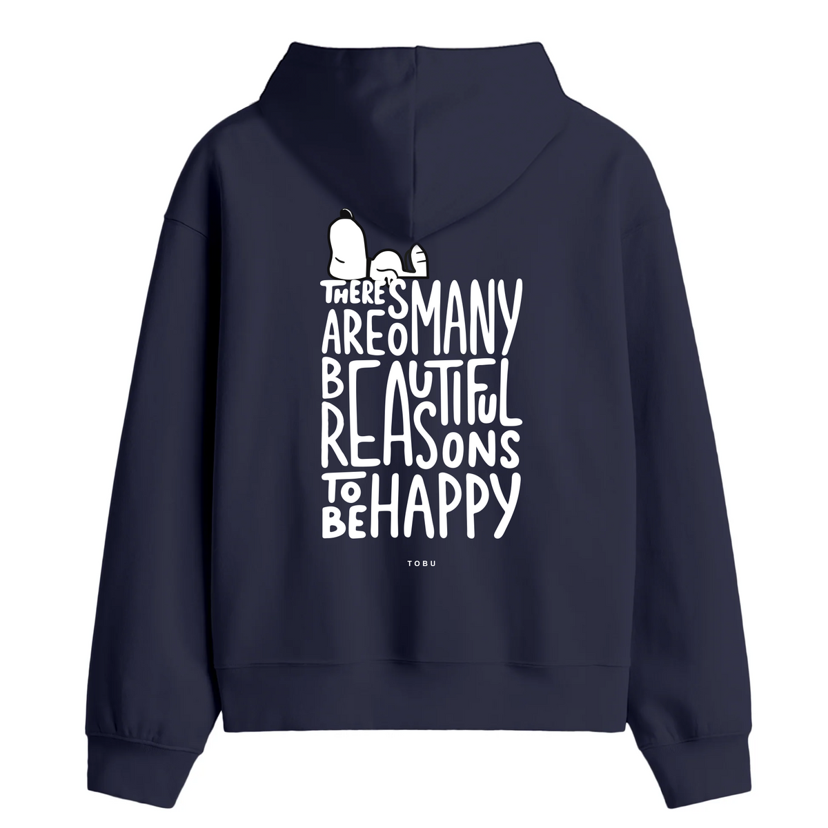Oversize Hoodie / Mindset / To Be Happy