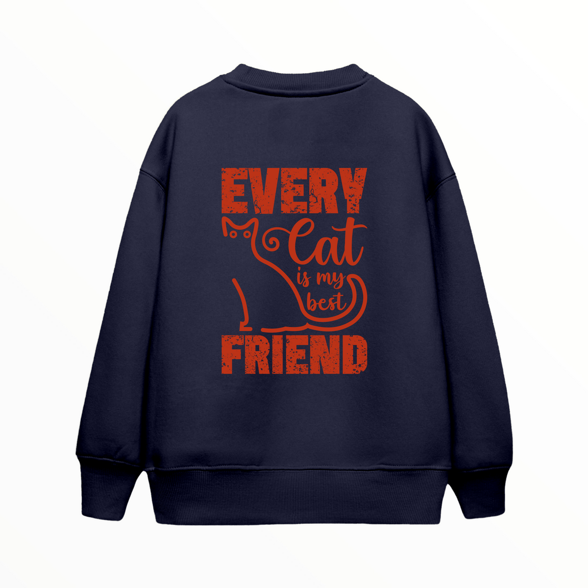Çocuk Sweatshirt / Cat Friend