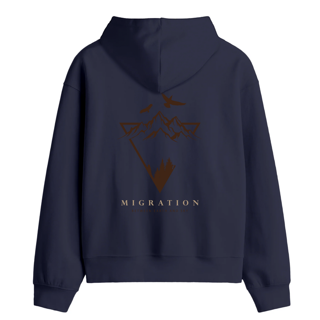Oversize Hoodie / Instinct  / Migration
