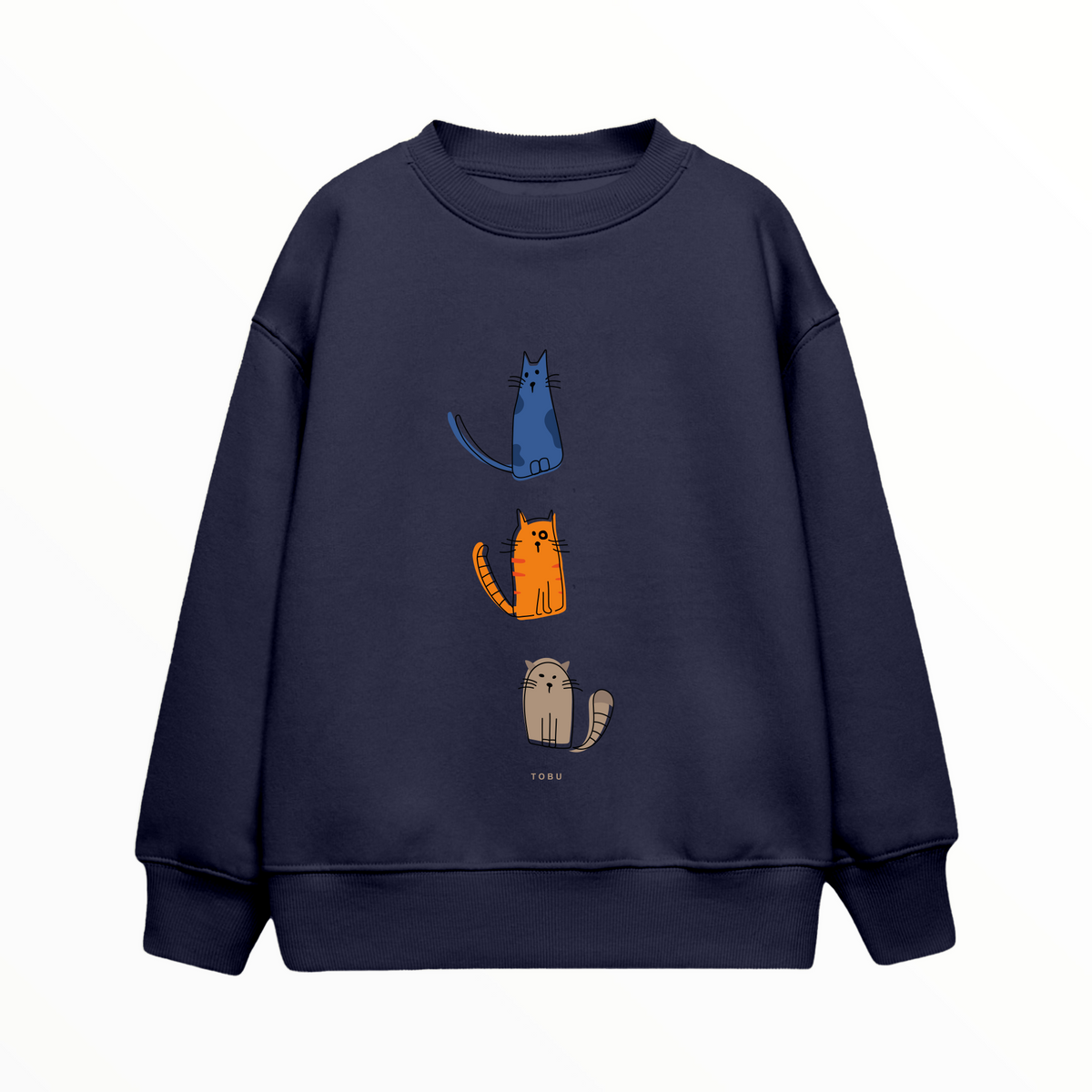 Çocuk Sweatshirt / Cats Trio
