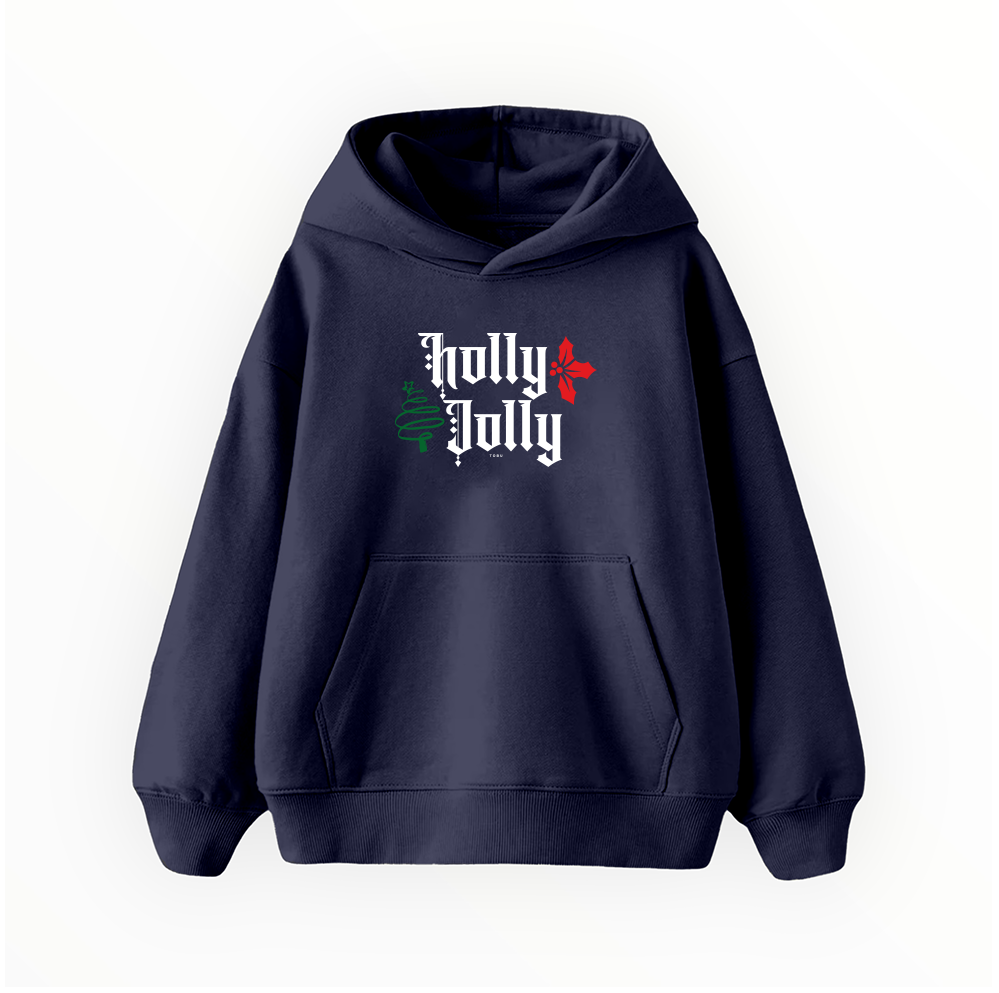 Çocuk Hoodie / Holly Jolly