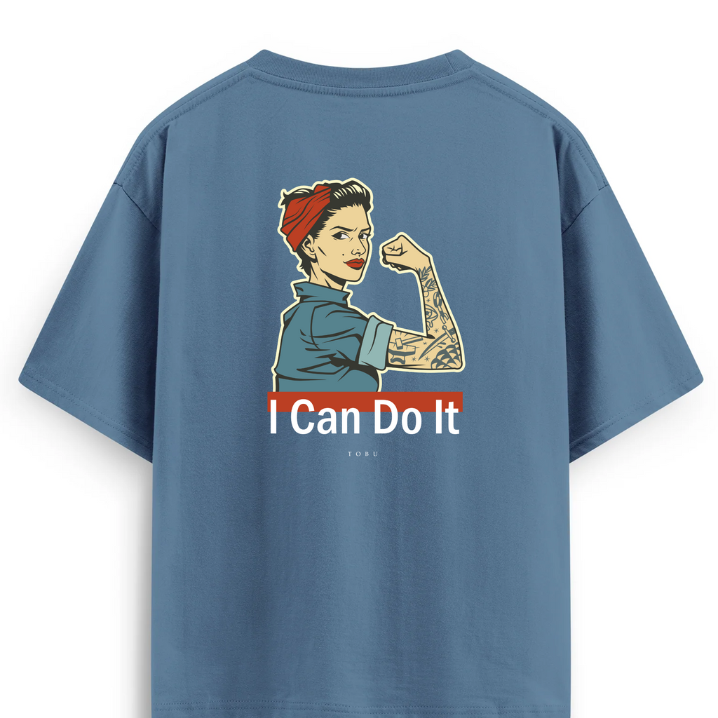 Oversize T-shirt / Mindset / I Can Do It