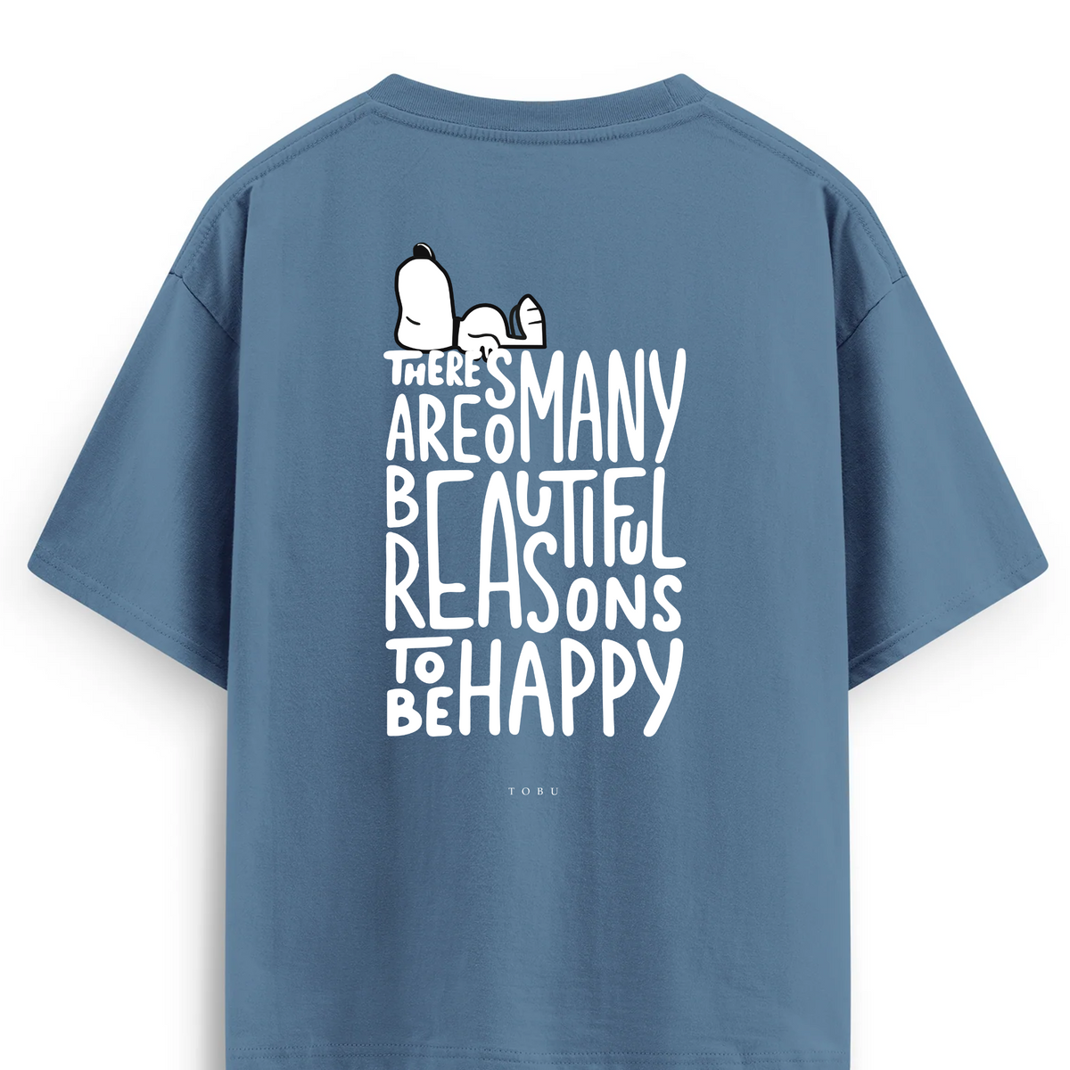 Oversize T-shirt / Mindset / To Be Happy