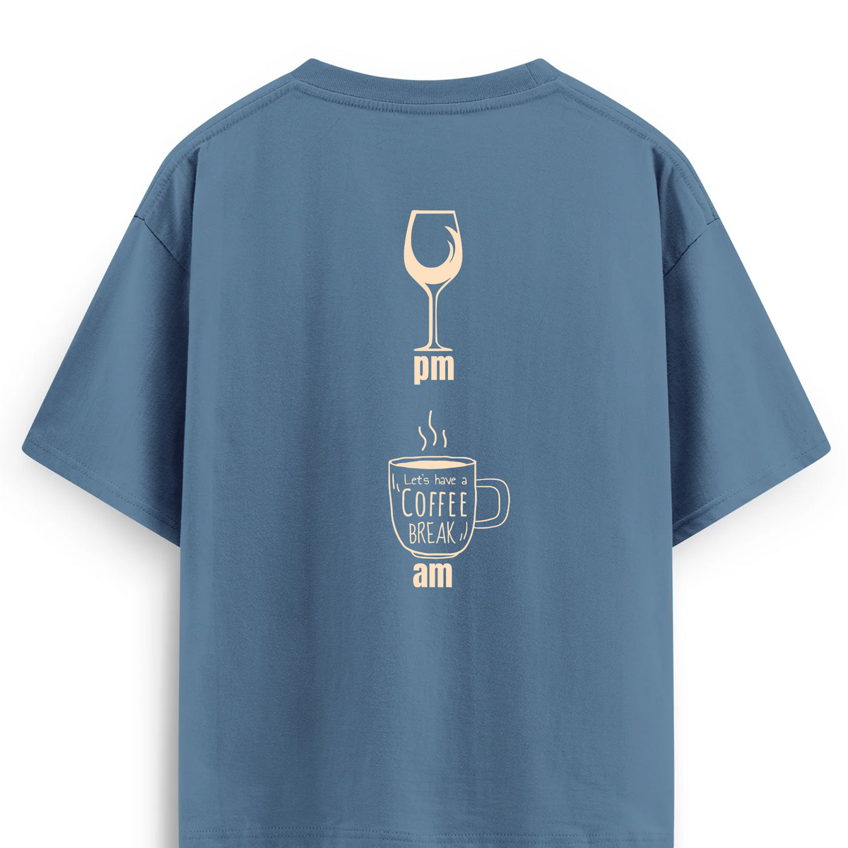 Oversize T-shirt / Mindset / PM/AM