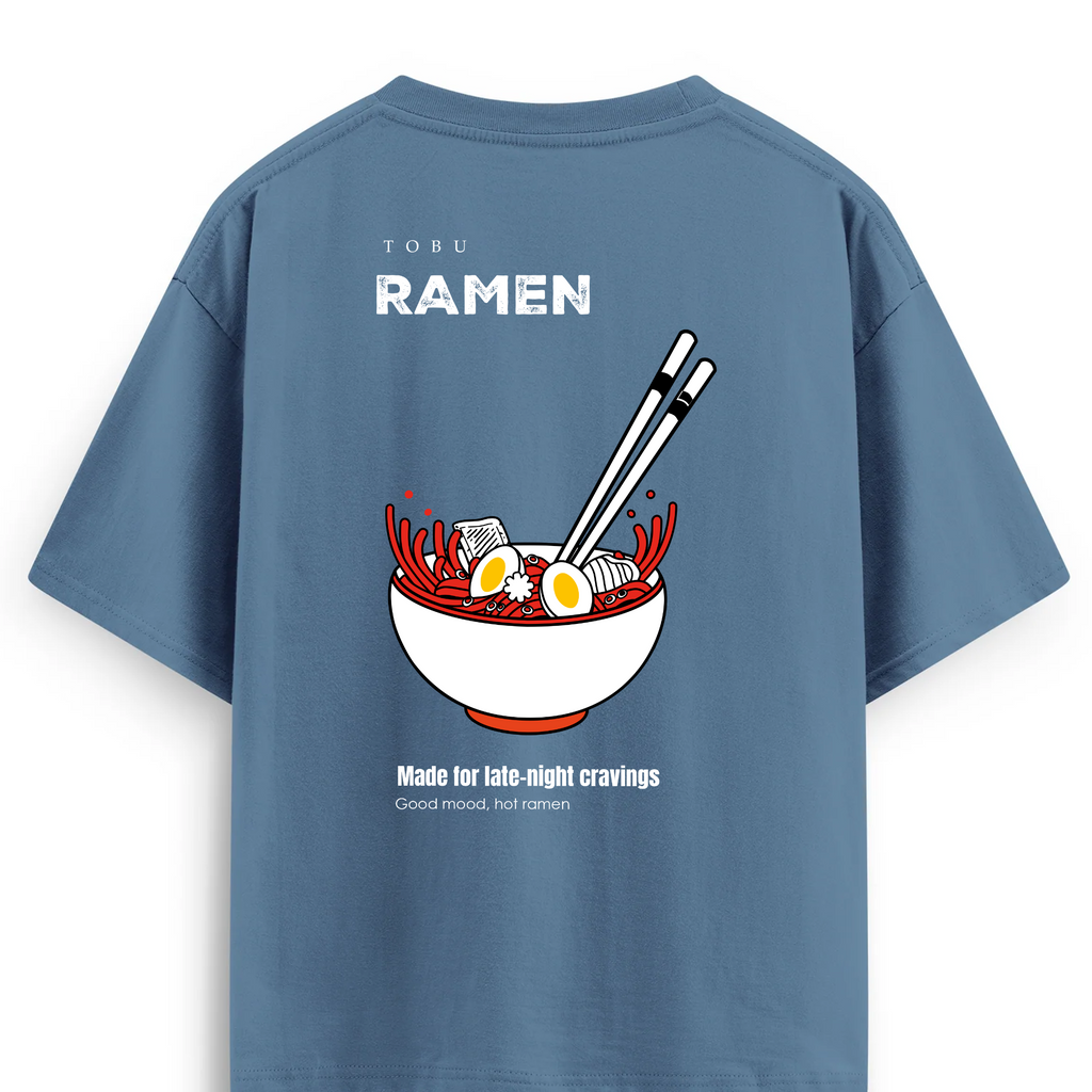 Oversize T-shirt / Tobu Studio / Ramen