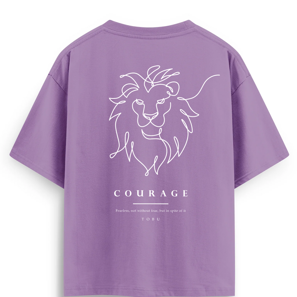 Oversize T-shirt / Instinct/ Courage