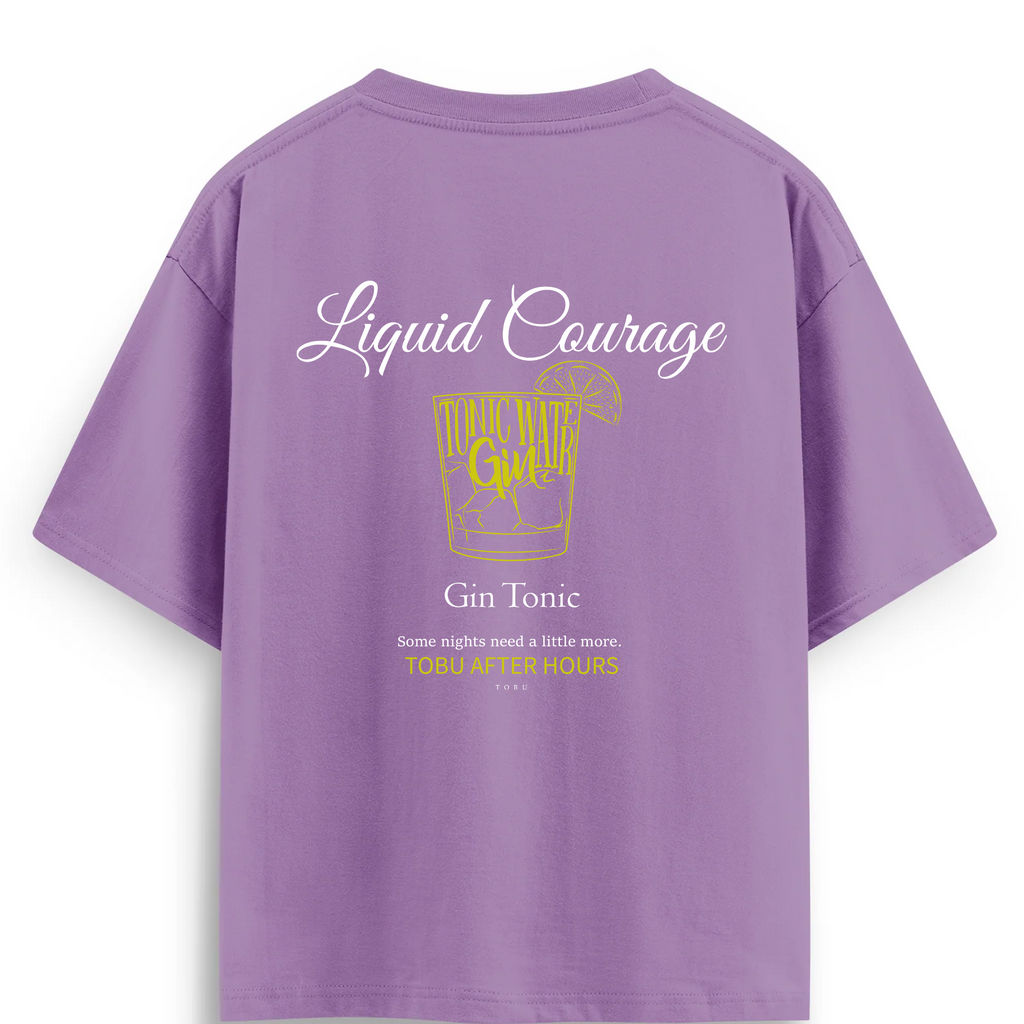 Oversize T-shirt / Tobu Studio / After Hours Gin Tonic
