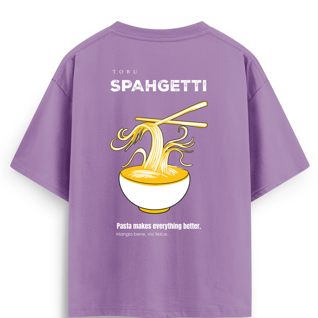 Oversize T-shirt / Tobu Studio / Sphagetti