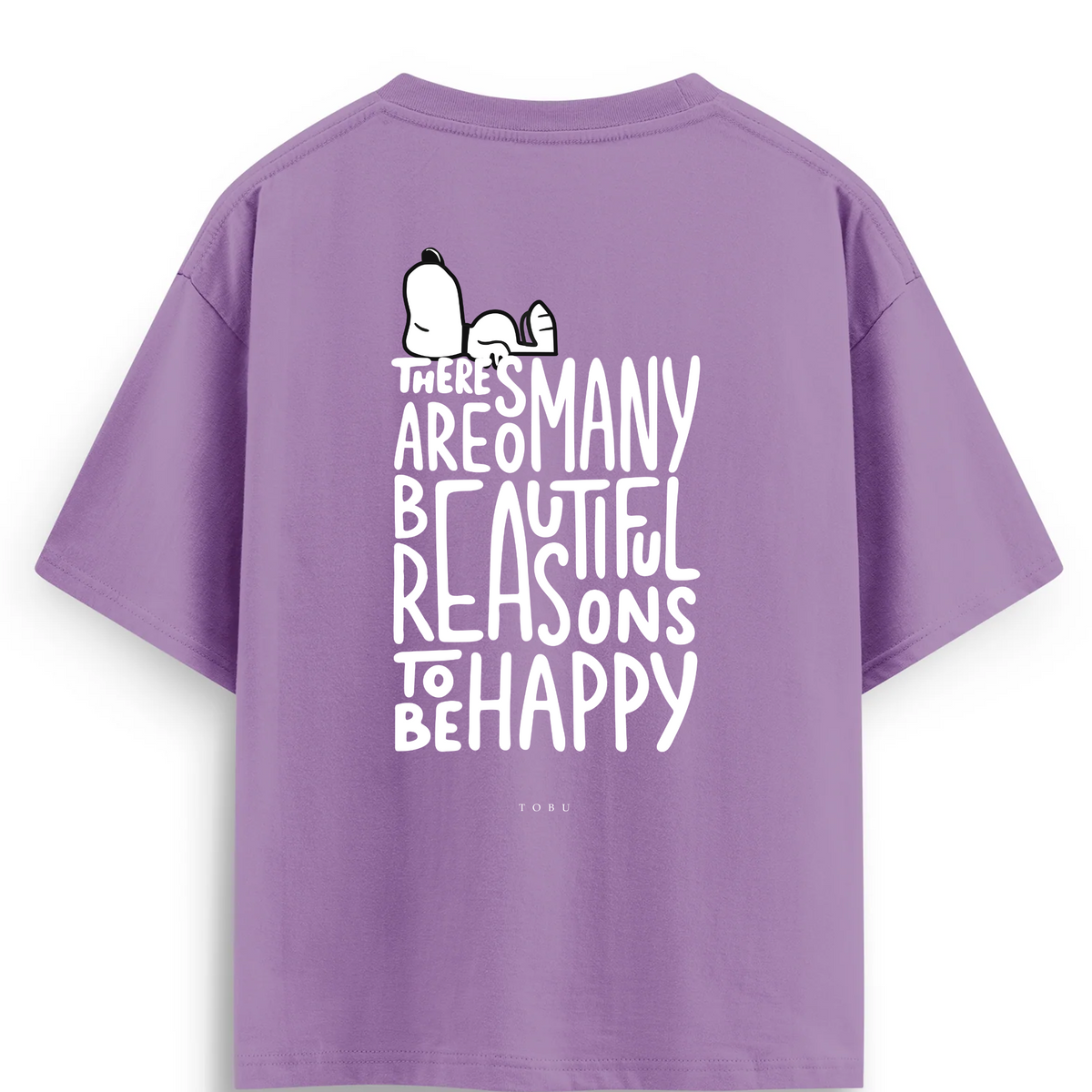Oversize T-shirt / Mindset / To Be Happy