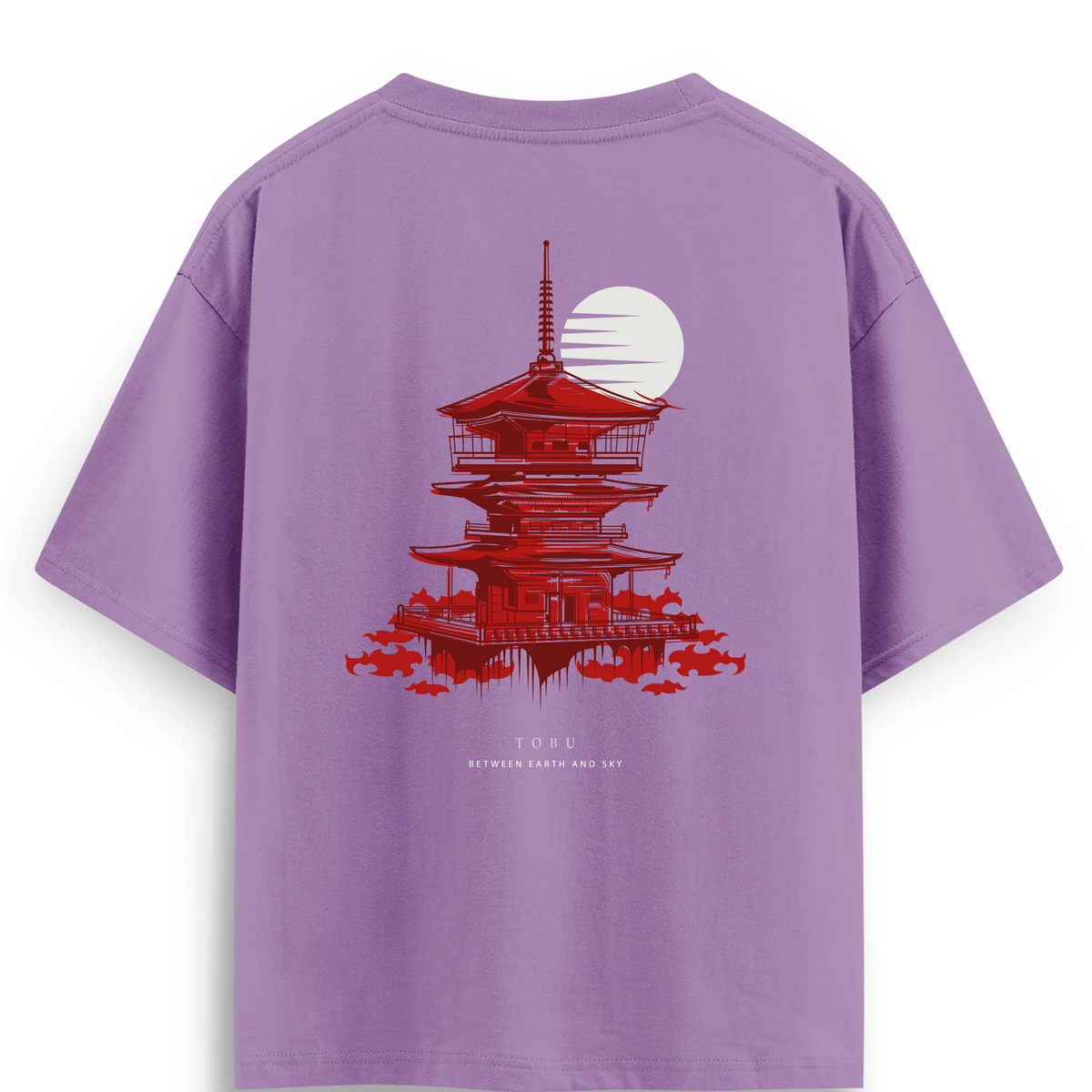 Oversize T-shirt / Instinct / japanese Temple