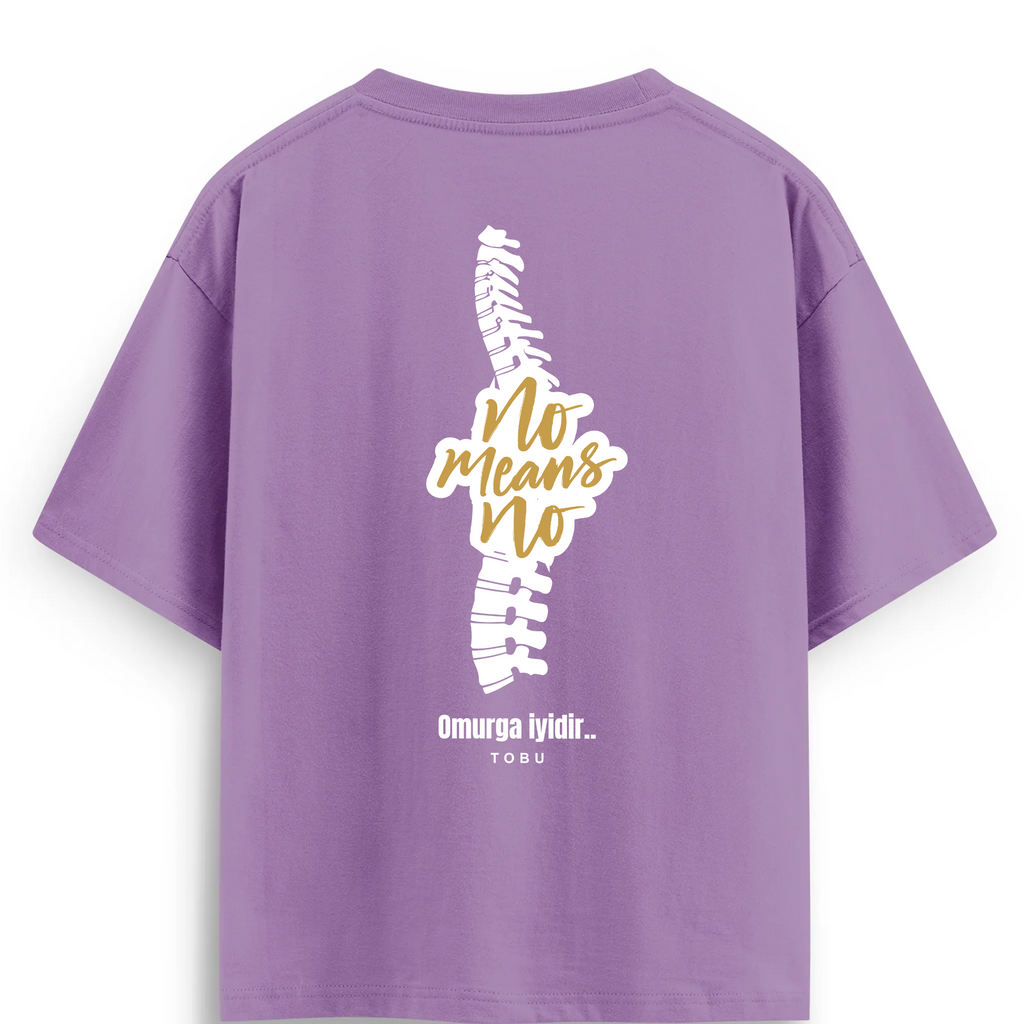 Oversize T-shirt  / Tobu Studio / No Means No