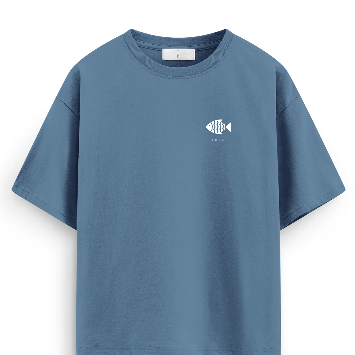 Oversize T-shirt / Tobu Studio / Traditional fish
