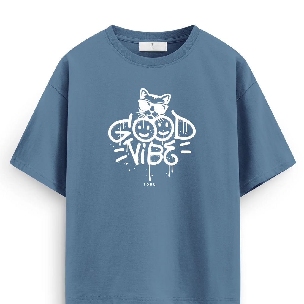 Oversize T-shirt / Mindset / Good Vibes