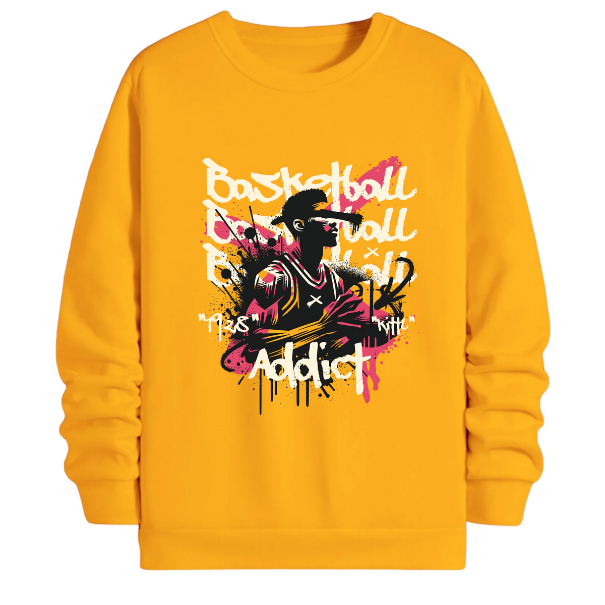 TOBU Unisex / Regular Şardonlu Sweatshirt / Addict