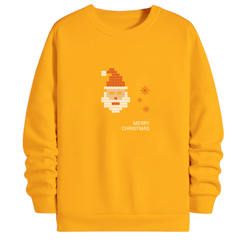 TOBU Unisex / Regular Şardonlu Sweatshirt / Merry Christmas 2