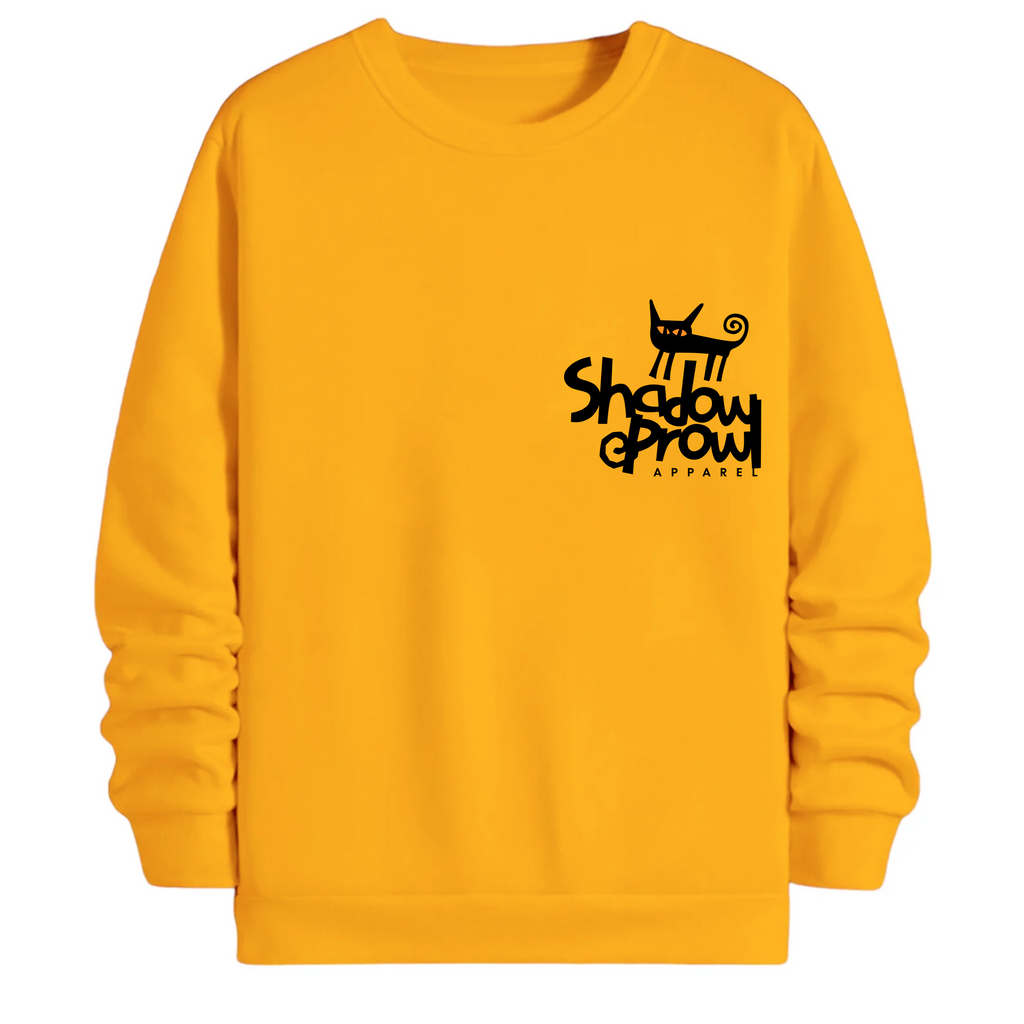 TOBU Unisex / Regular Şardonlu Sweatshirt / Shadow Prow