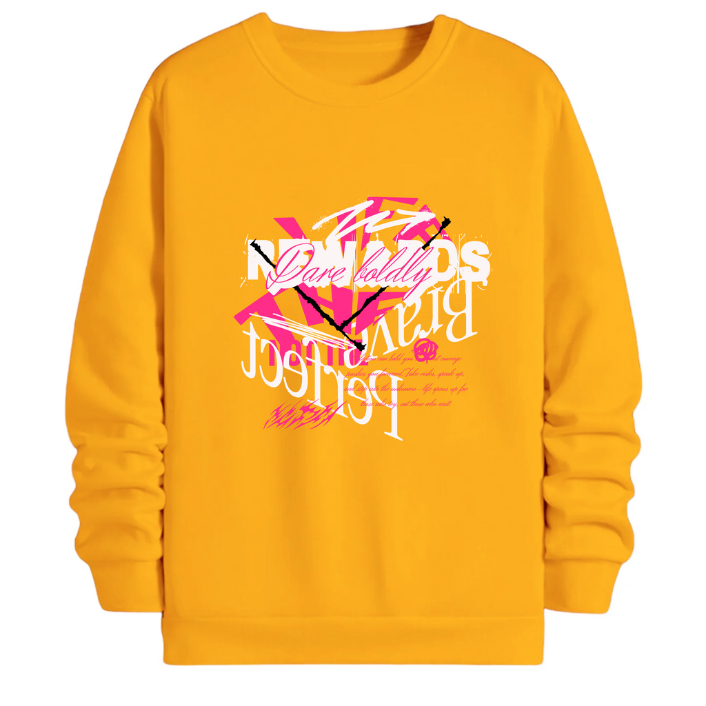 TOBU Unisex / Regular Şardonlu Sweatshirt / The