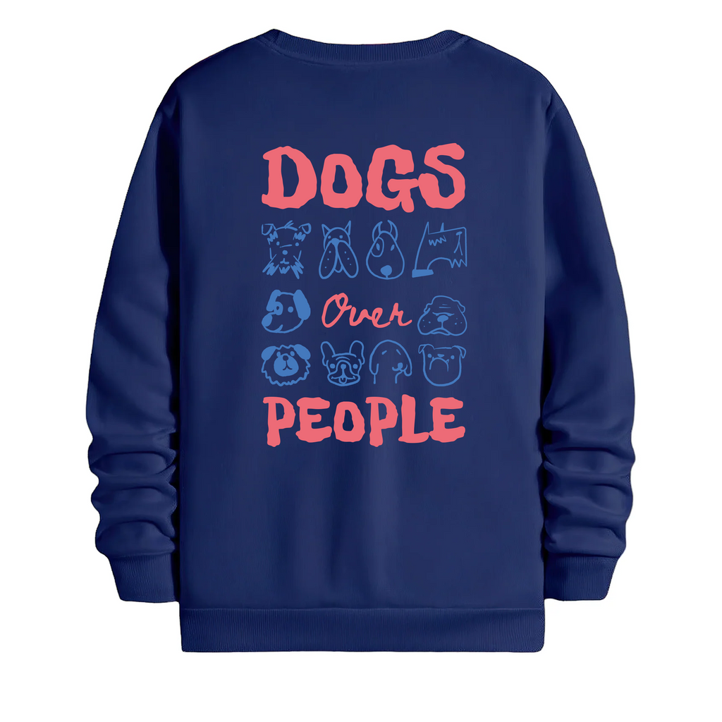 TOBU Unisex / Regular Şardonlu Sweatshirt / Dogs