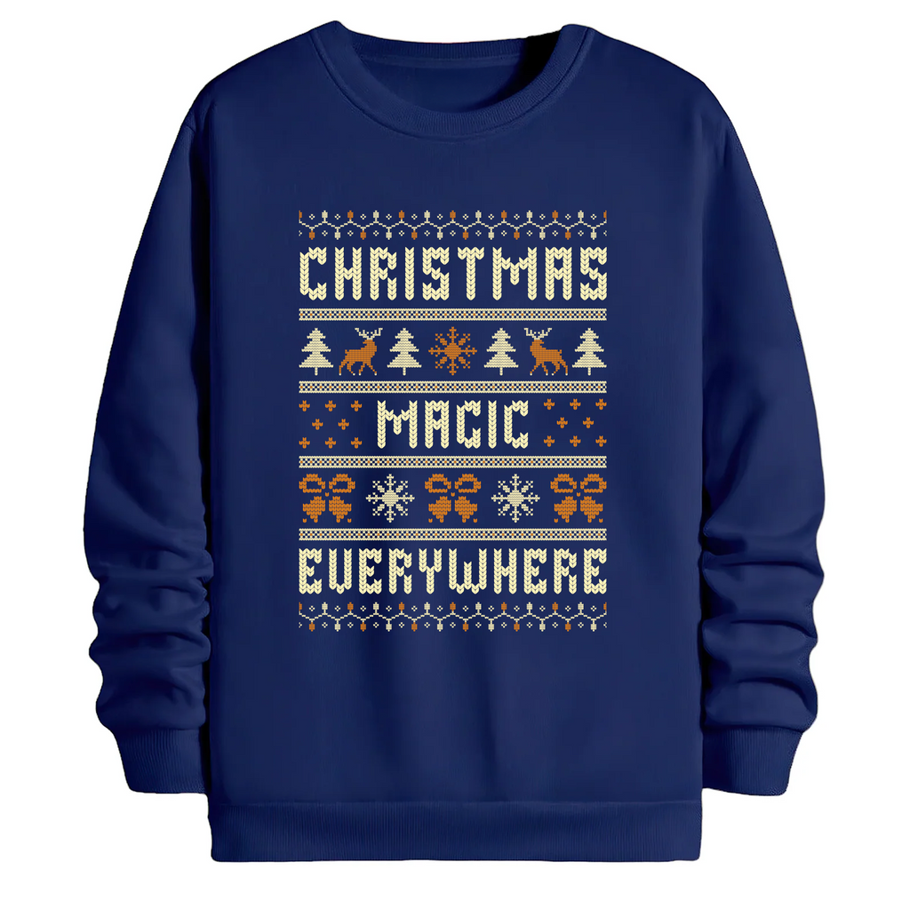 TOBU Unisex / Regular Şardonlu Sweatshirt / Magic Everywhere