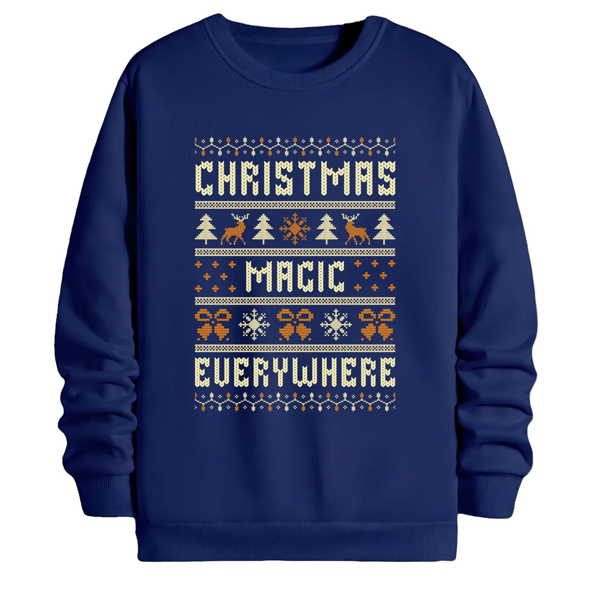 TOBU Unisex / Regular Şardonlu Sweatshirt / Magic Everywhere