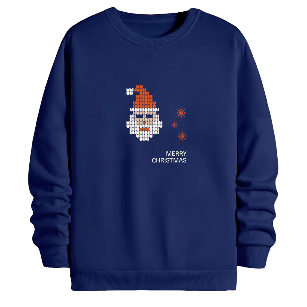 TOBU Unisex / Regular Şardonlu Sweatshirt / Merry Christmas 2