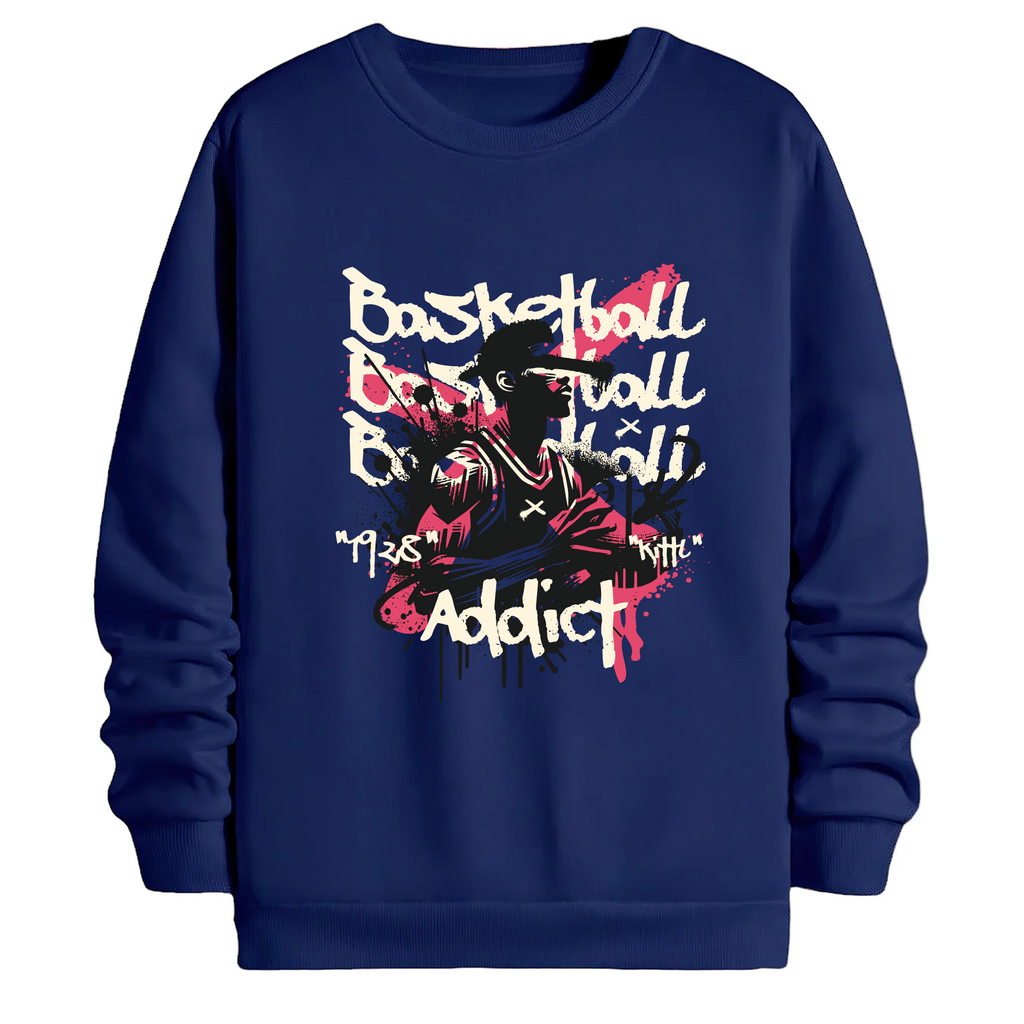TOBU Unisex / Regular Şardonlu Sweatshirt / Addict