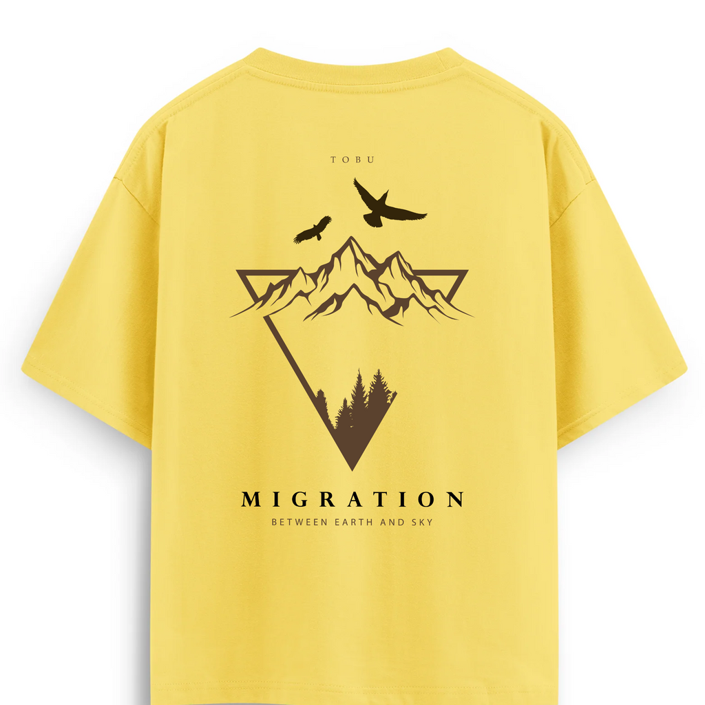 Oversize T-shirt / Instinct  / Migration