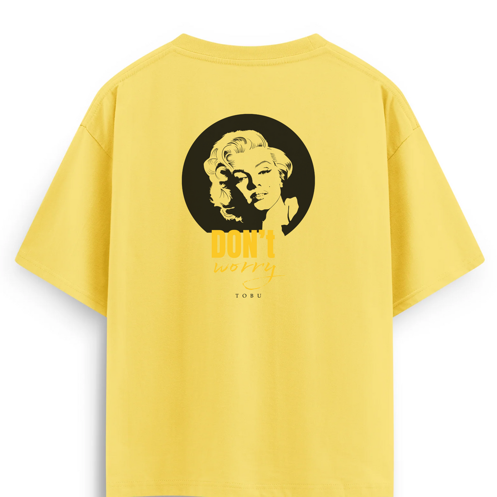 Oversize T-shirt / Tobu Studio / Don't Worry