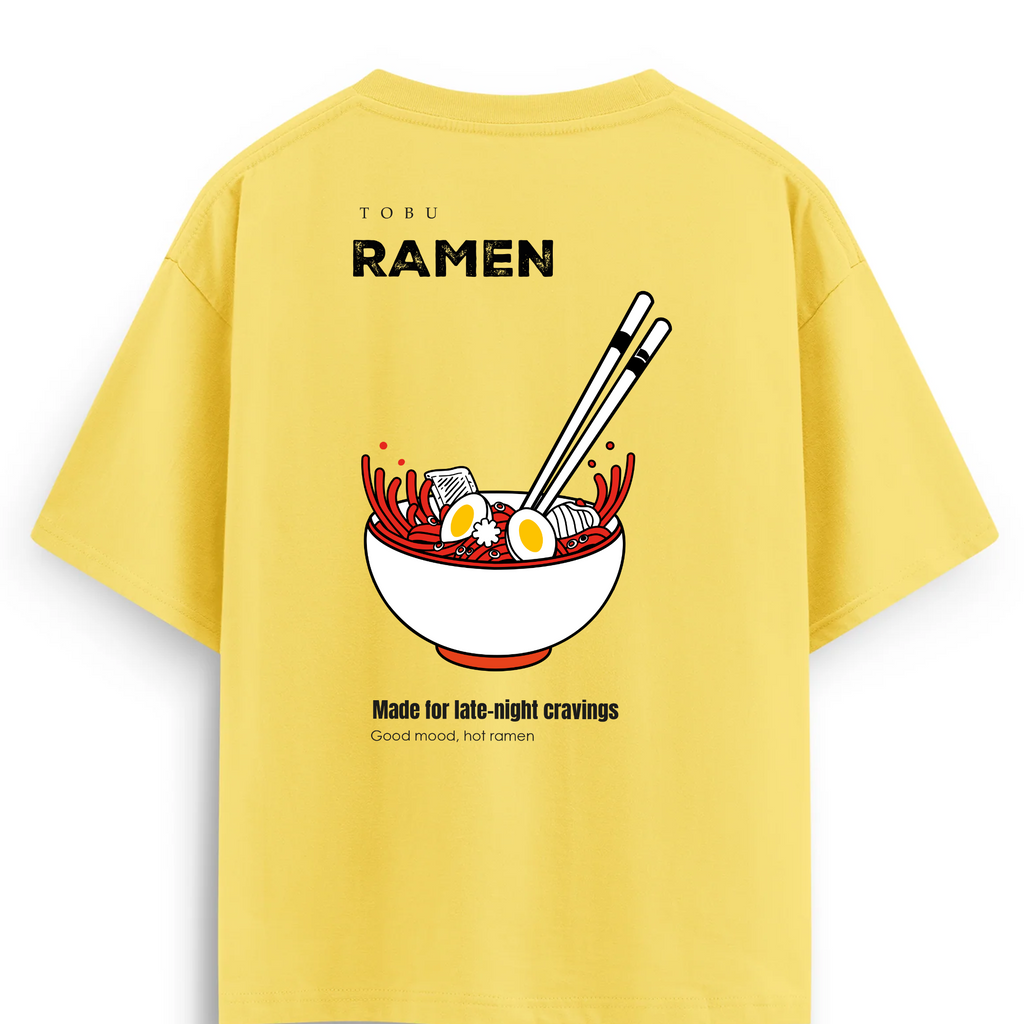 Oversize T-shirt / Tobu Studio / Ramen