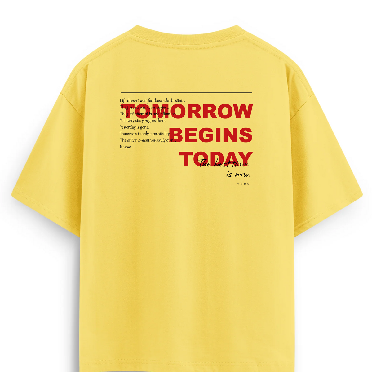 Oversize T-shirt / Mindset / Best Time