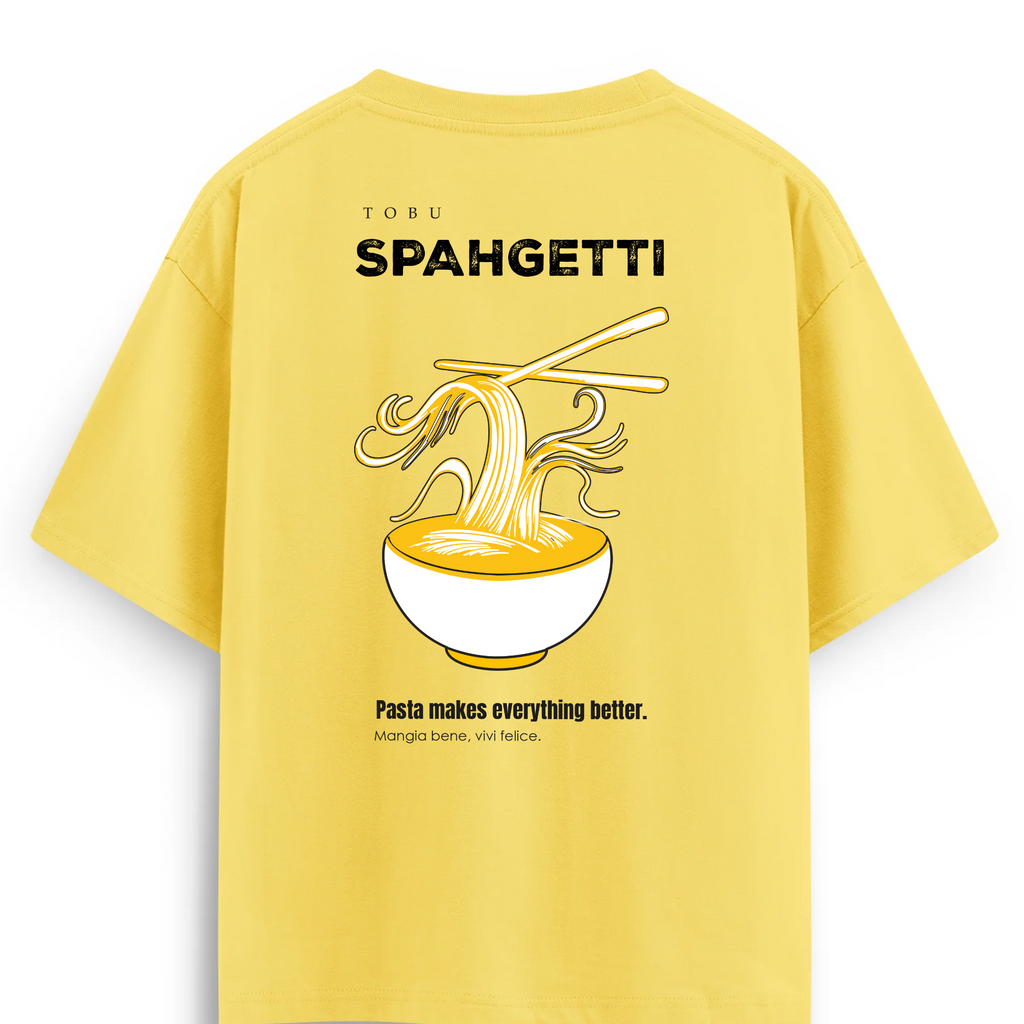 Oversize T-shirt / Tobu Studio / Sphagetti