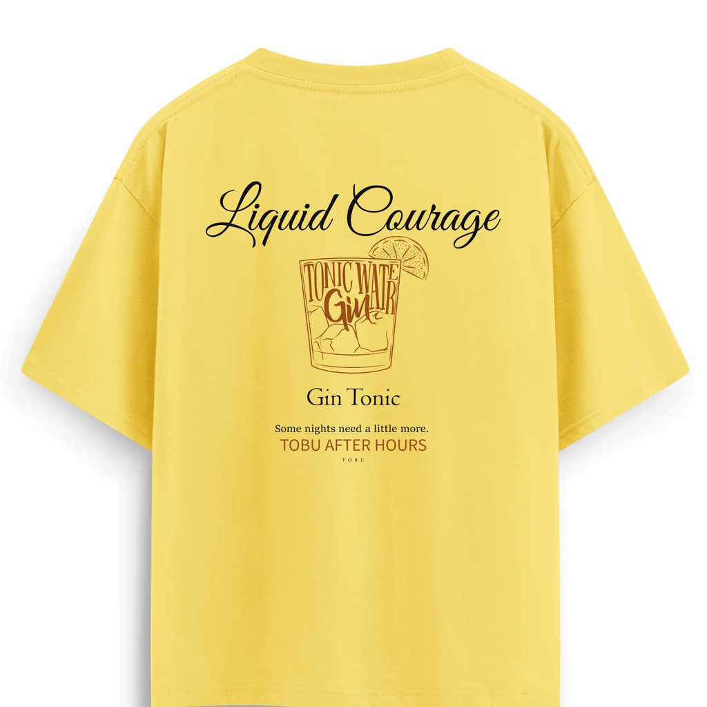 Oversize T-shirt / Tobu Studio / After Hours Gin Tonic
