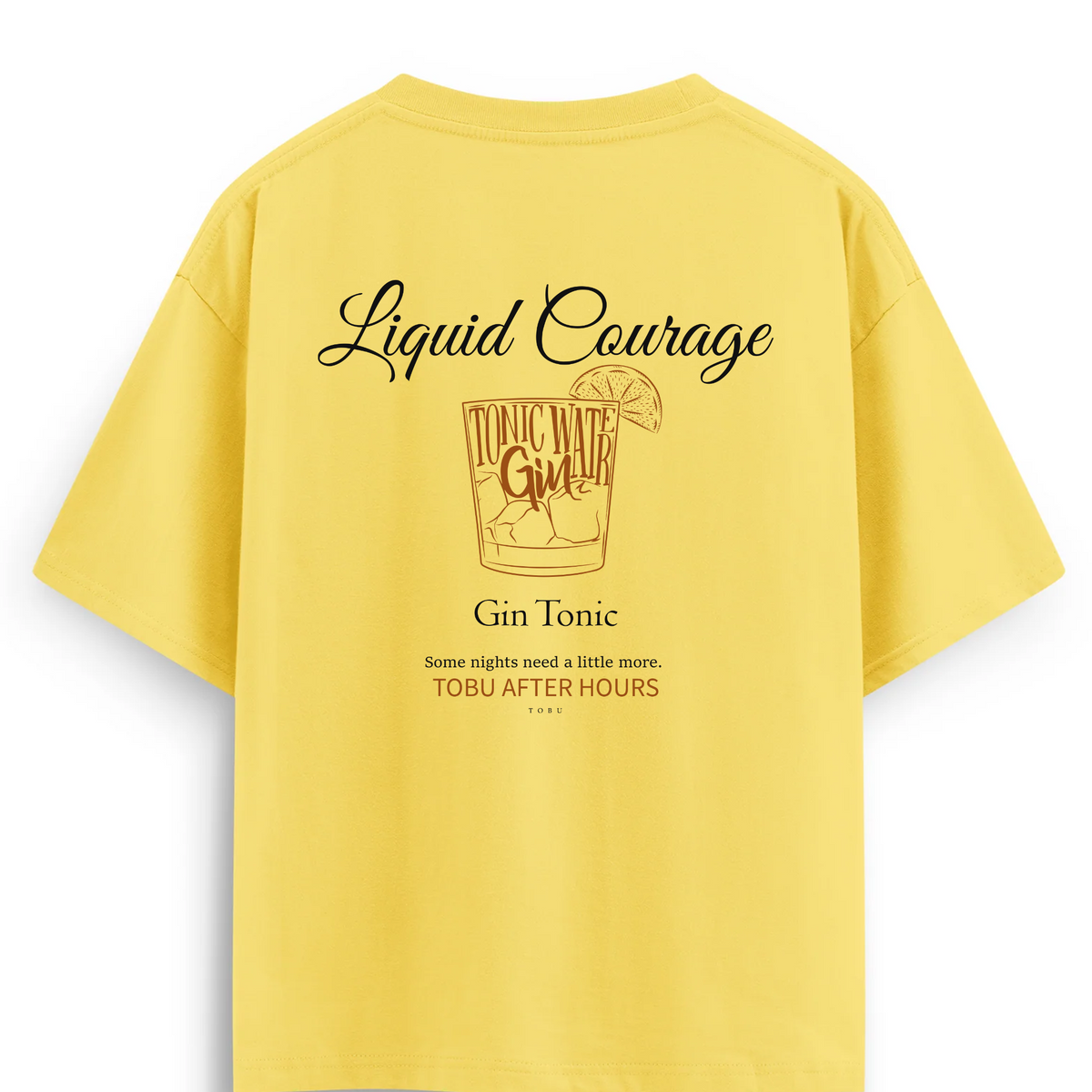 Oversize T-shirt / Tobu Studio / After Hours Gin Tonic