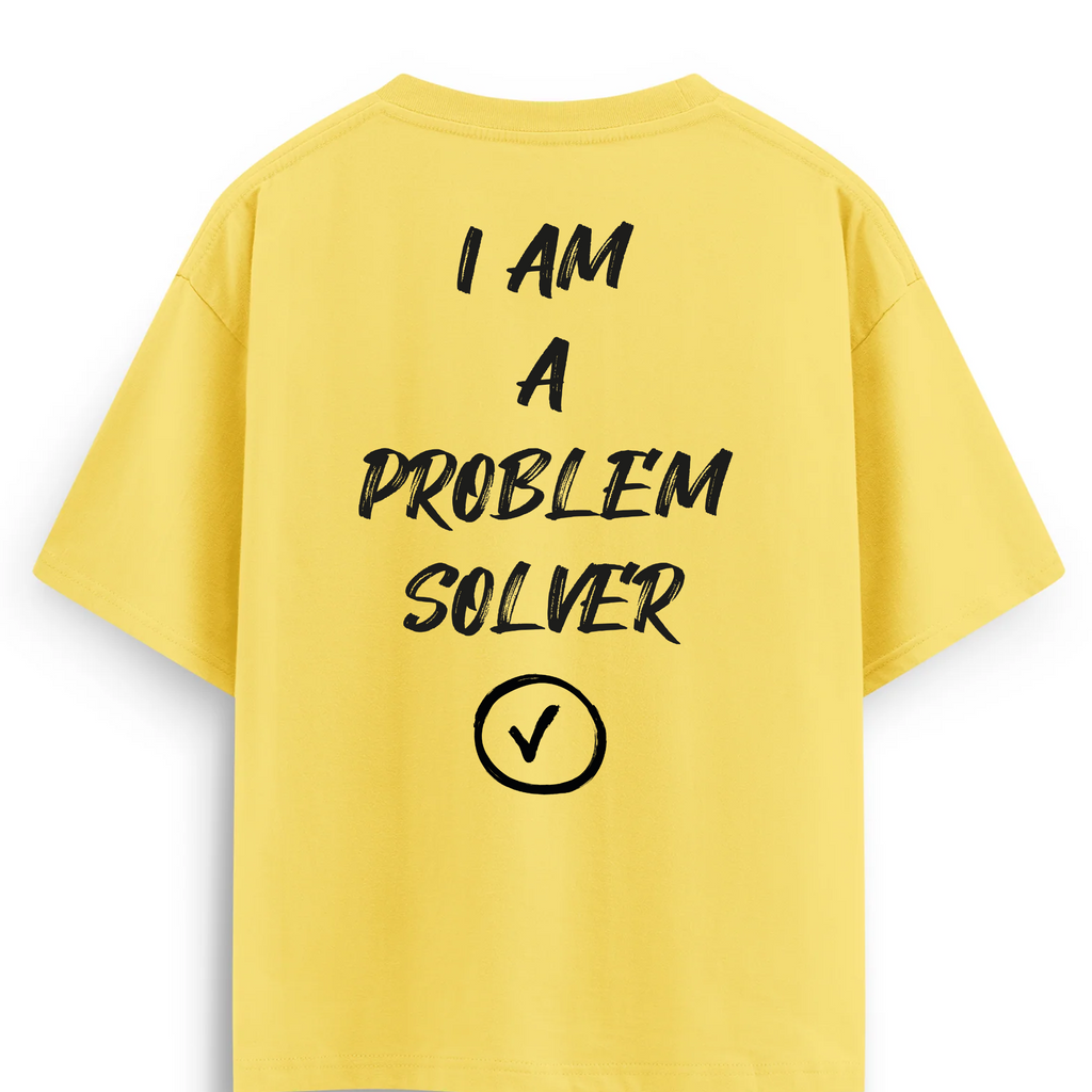 Oversize T-shirt / Mindset / Problem Solver