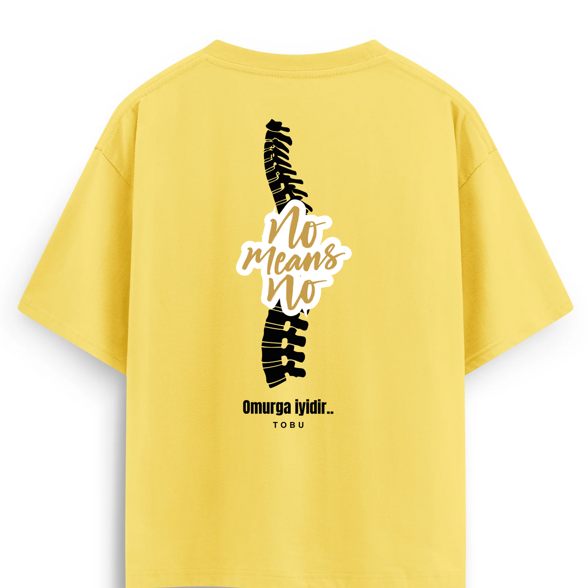 Oversize T-shirt  / Tobu Studio / No Means No