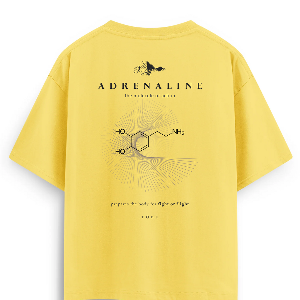Oversize T-shirt / Instinct  / Adrenalin