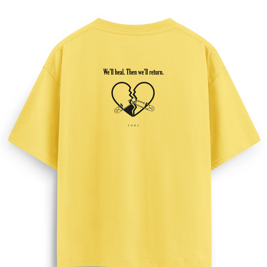 Oversize T-shirt / Mindset / We’ll heal.